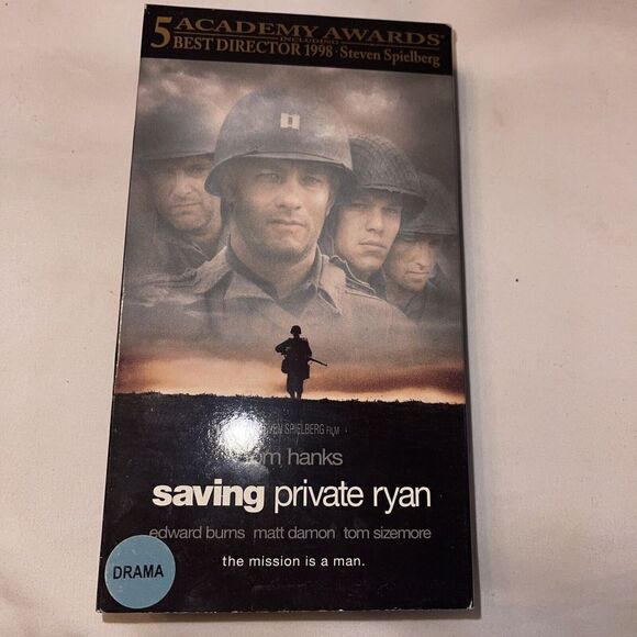 Saving Private Ryan (VHS, 1999) Tom Hanks RENTAL - Picture 9 of 9